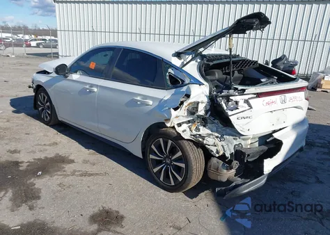 2023 Honda Civic Ex-L/Ex-L W/O Bsi z USA, uszkodzony, nr VIN 19XFL1H72PE005632